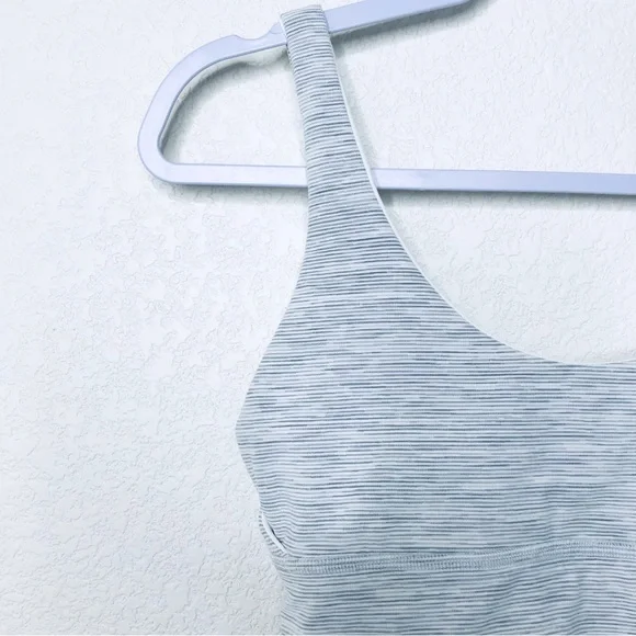 LULULEMON Align Reversible Bra White/Wee Are From Space Nimbus Battleship - Picture 5 of 14